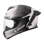 Kaciga LS2 Full Face FF820 RAPID III FLOW belo siva - Slika 2