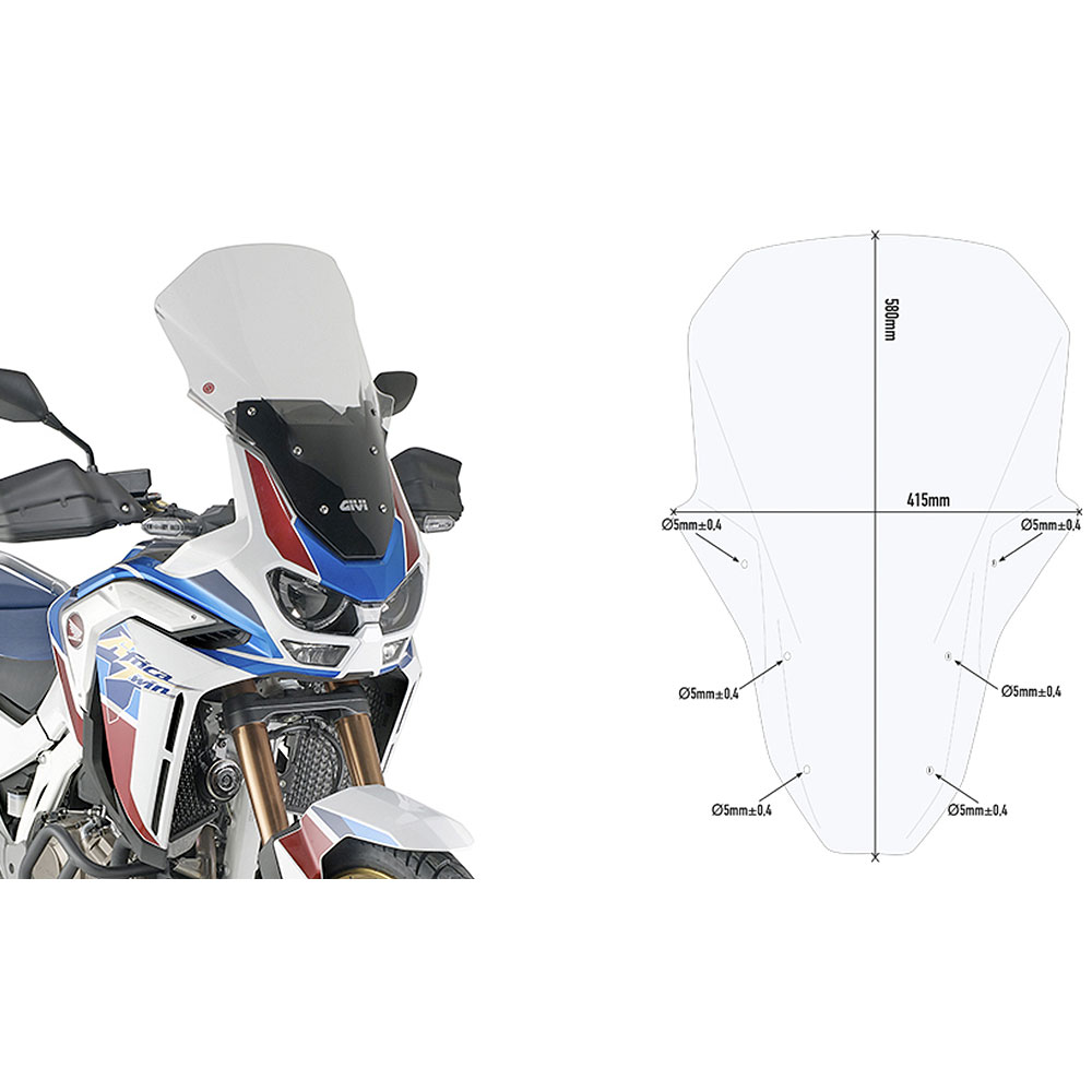 f1d46417-30ce-4a34-8c0a-dffdbea6a740.jpg Vizir providni GIVI Honda CRF 1100 L Africa Twin Adventure Sports (20-25) D1178ST - Slika 1