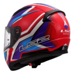 Kaciga LS2 Full Face FF353 RAPID II FLITZ belo plavo crvena - Slika 3
