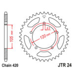 Lančanik zadnji JT JTR245/3-47 47 zuba - Slika 6