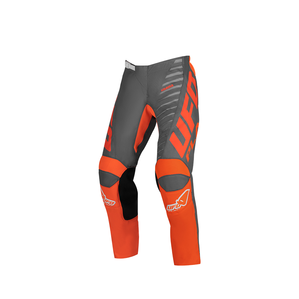 f3cb6bcf-2cf1-4a24-9314-74c08587ef7b.jpg Pantalone Cross UFO KIMURA sivo narandžaste - Slika 1