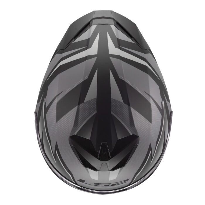 Kaciga LS2 Full Face FF820 RAPID III XTREM crno siva - Slika 9