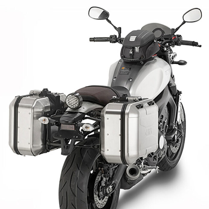 Centralni kofer GIVI TREKKER DOLOMITI DLM30A ALU niklovani Monokey 30L - Slika 4
