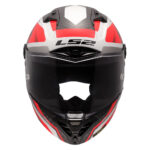 Kaciga LS2 Full Face FF805 THUNDER CARBON GP AERO RAUTE belo crvena - Slika 8