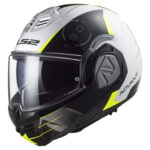 Kaciga LS2 Flip Up FF901 ADVANT X SPECTRUM crno titanium plava sa naočarima - Slika 7