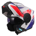 Kaciga LS2 Flip Up FF902 SCOPE II DURIA belo plavo crvena - Slika 9